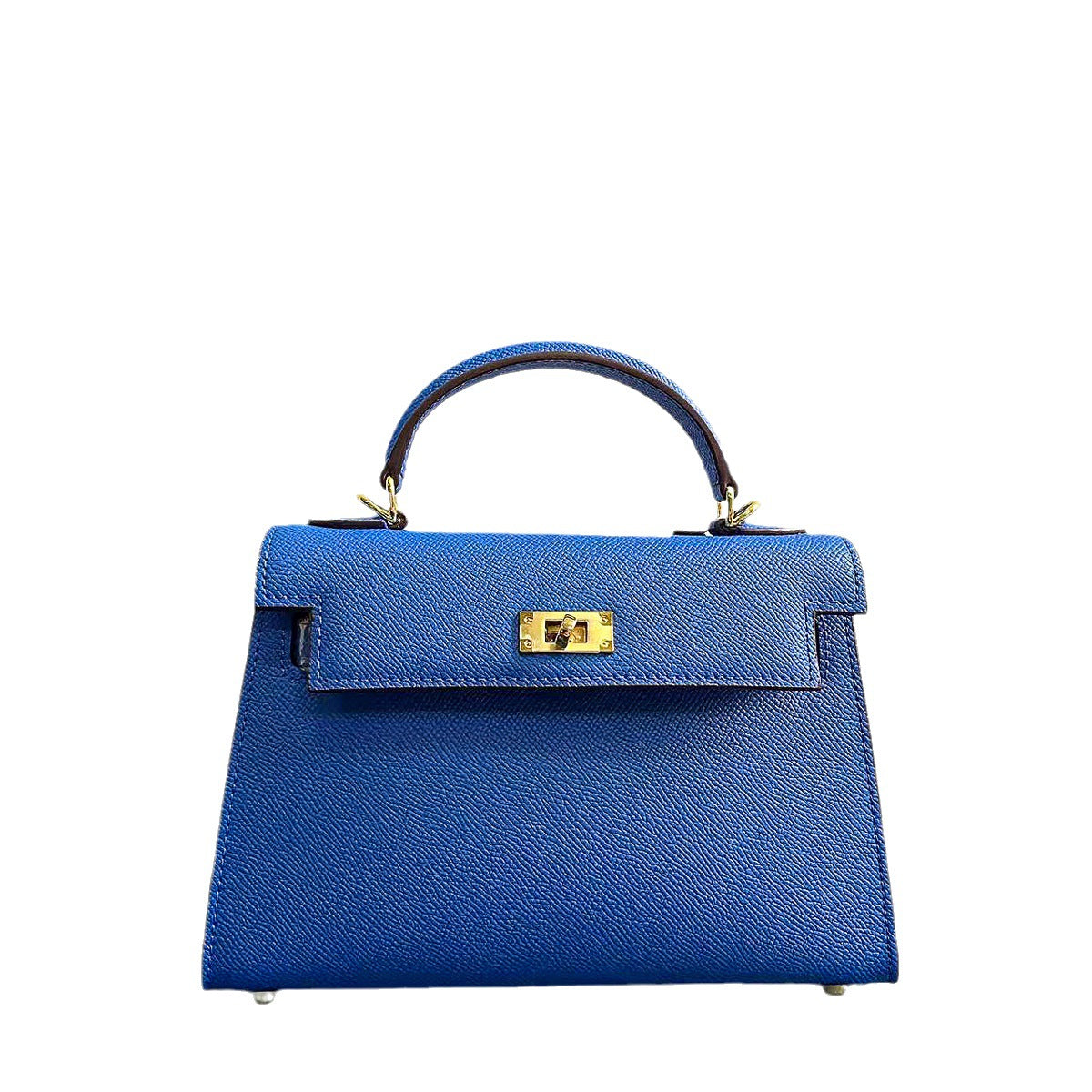 高级感2023新款二代凯莉包真皮女包手提包单肩斜挎潮爆头层