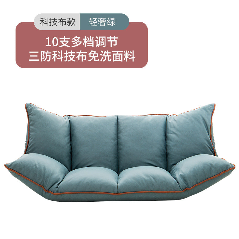 懒人沙发跨境网红榻榻米单双人折叠沙发床两用小户型卧室船型沙发