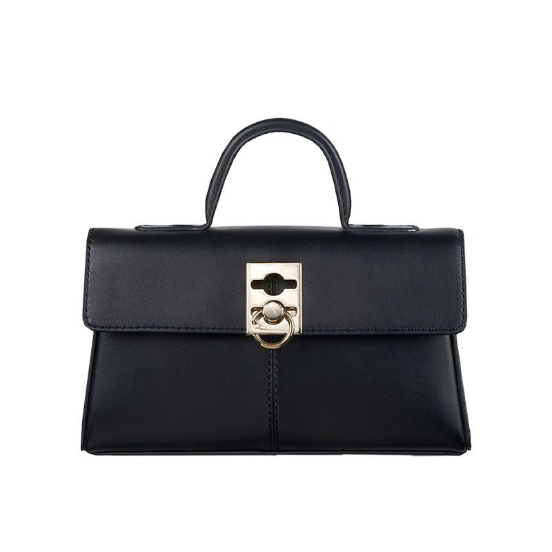 日韩简约通勤手拎单肩腋下包小众高级感百搭斜挎小手提医生包代发