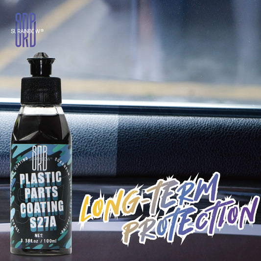 跨境专供汽车塑料翻新剂汽车内饰修复上光发白防老化橡胶件修复