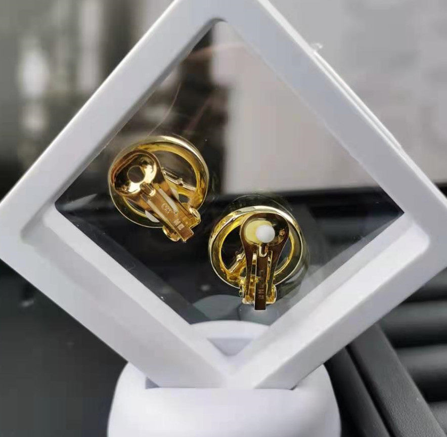 赛家新款耳夹女凯旋门复古时尚中古气质个性耳饰无耳洞款耳环