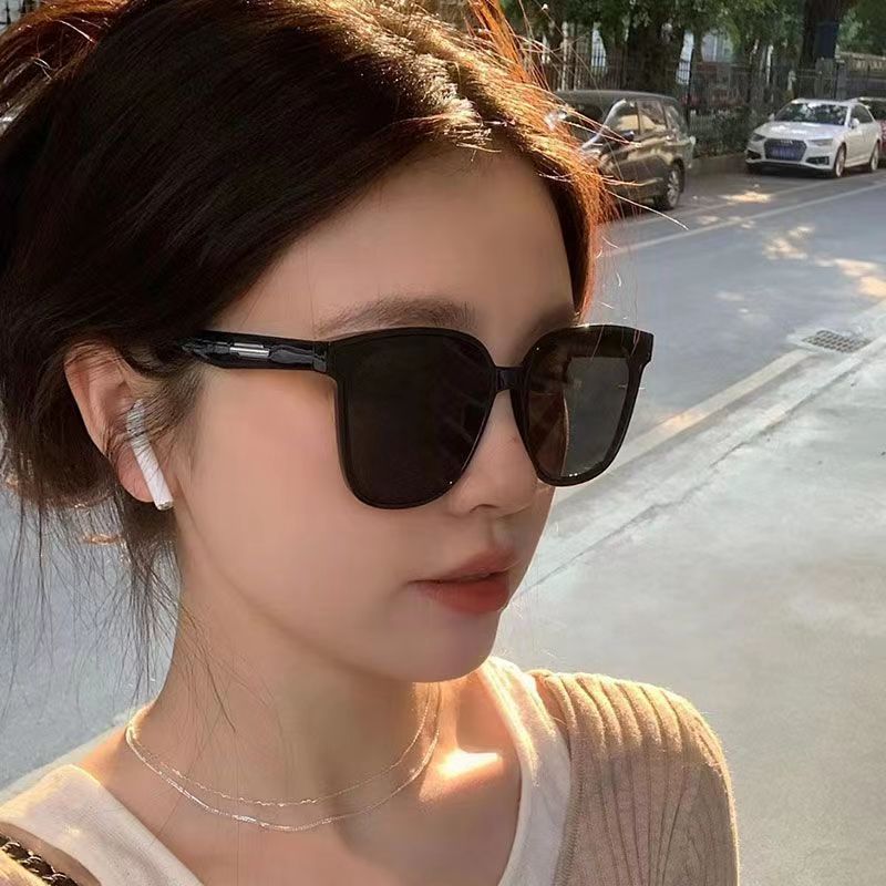 gm墨镜男出游驾驶防紫外线时尚大脸显瘦太阳镜女网红防晒太阳眼镜