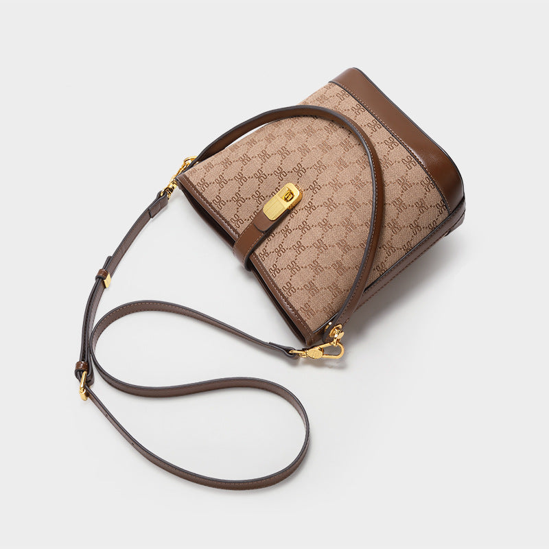 经典老花批发包包跨境欧美大容量手提包高级感女士休闲单肩斜挎包