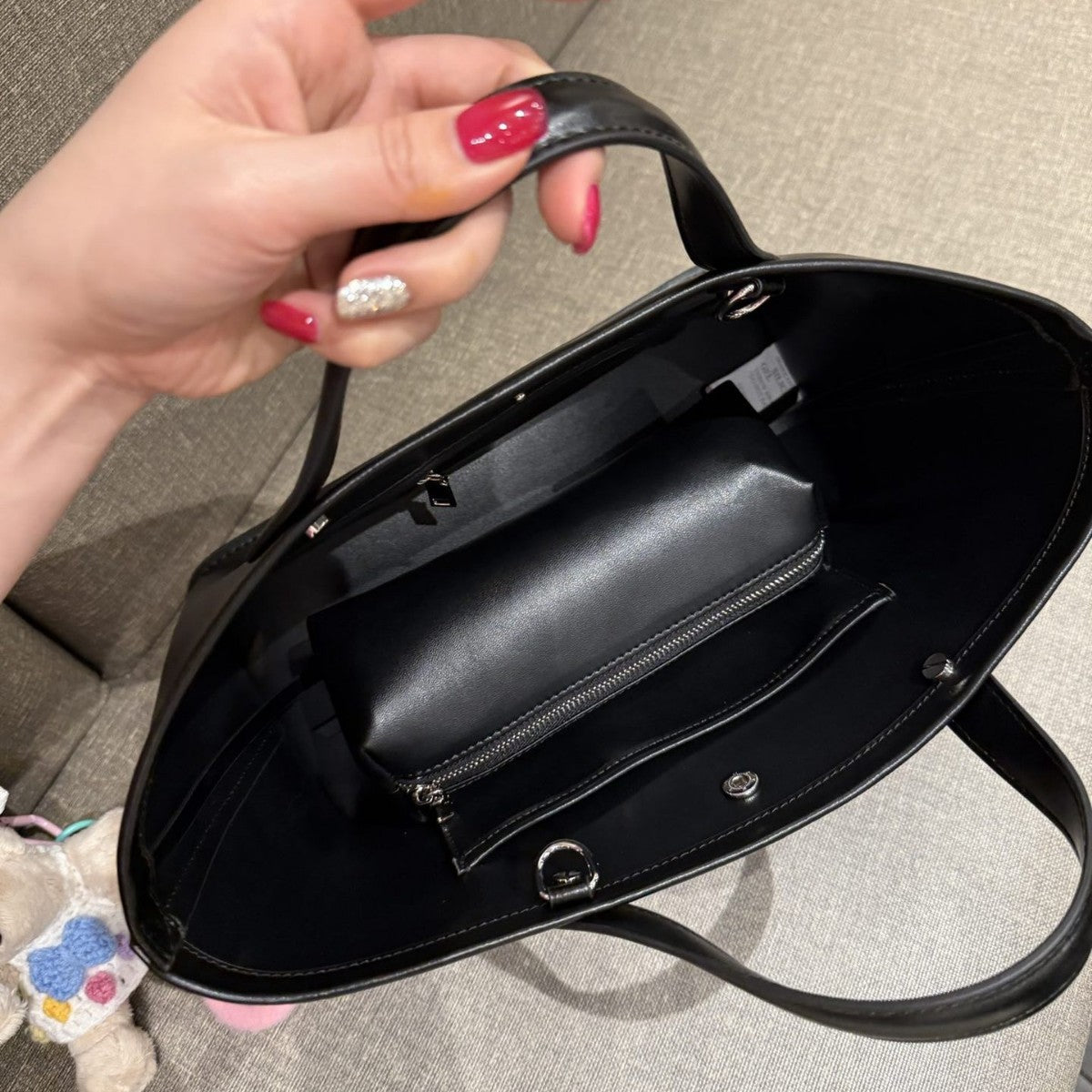 小众高级感托特包2025新款通勤斜挎包轻奢大容量马卡龙百搭手提包