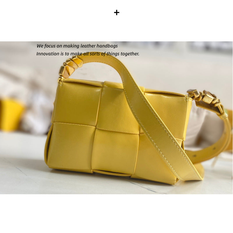 包包女2022新款女包时尚编织斜挎双肩小方包洋气爆款单肩包真皮