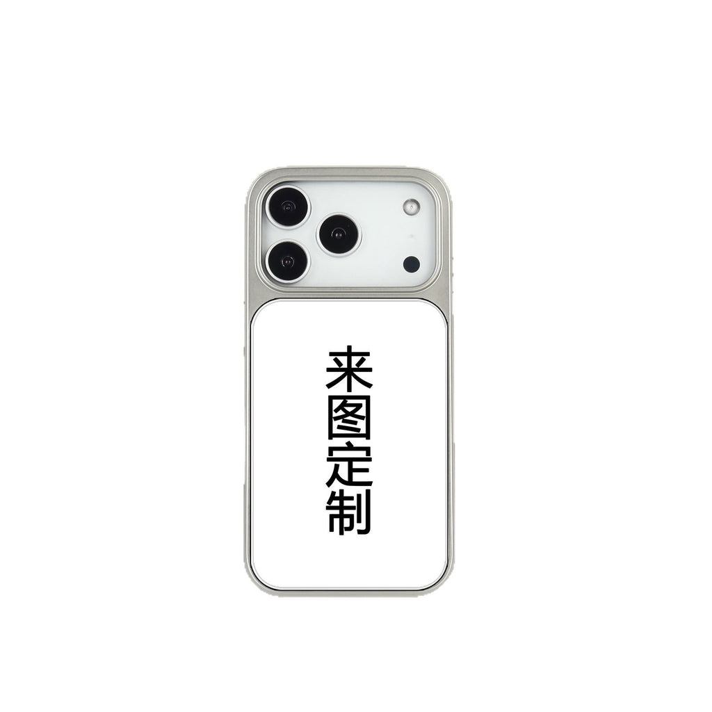 来图定 制POD跨境适用苹果17Promax晶瓷手机壳iPhone16磁吸15防摔