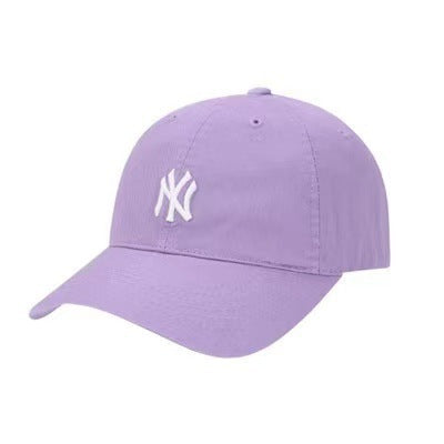 2025年新款大标男女百搭ny遮阳帽软棉质la小标棒球帽MLB同款批发