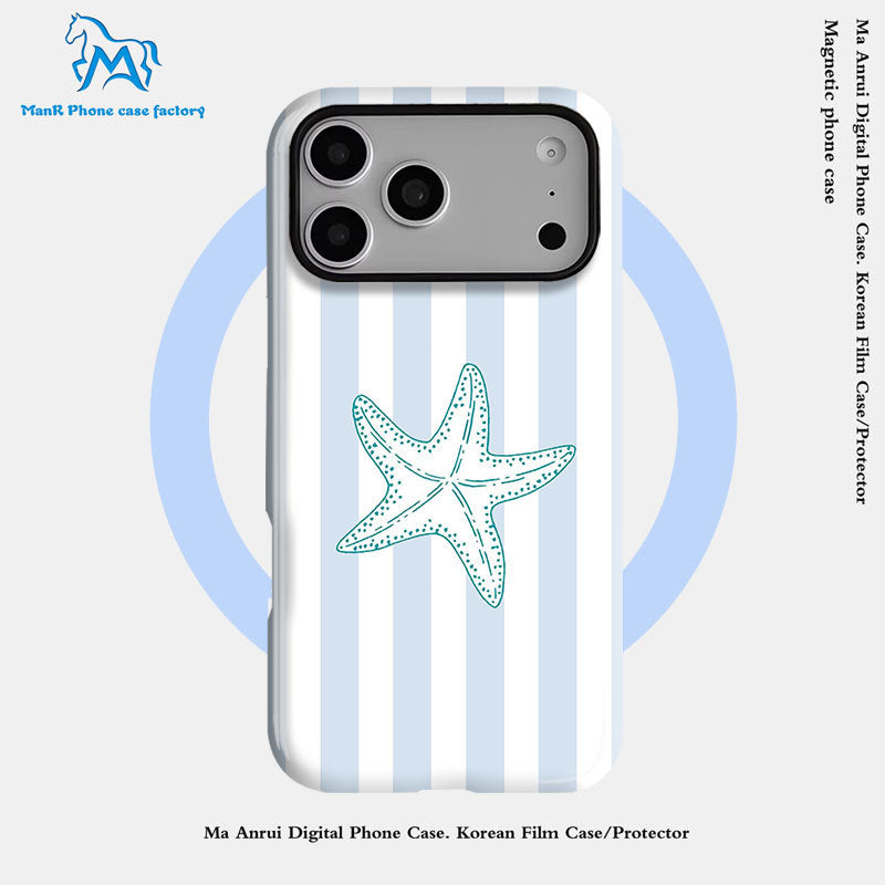 亚马逊跨境个性条纹菲林二合一适用苹果17promax手机壳iPhone1615
