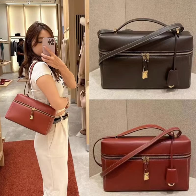 高品质 lp27饭盒包包女Extra Bag时尚潮百搭盒子包单肩斜挎腋下包