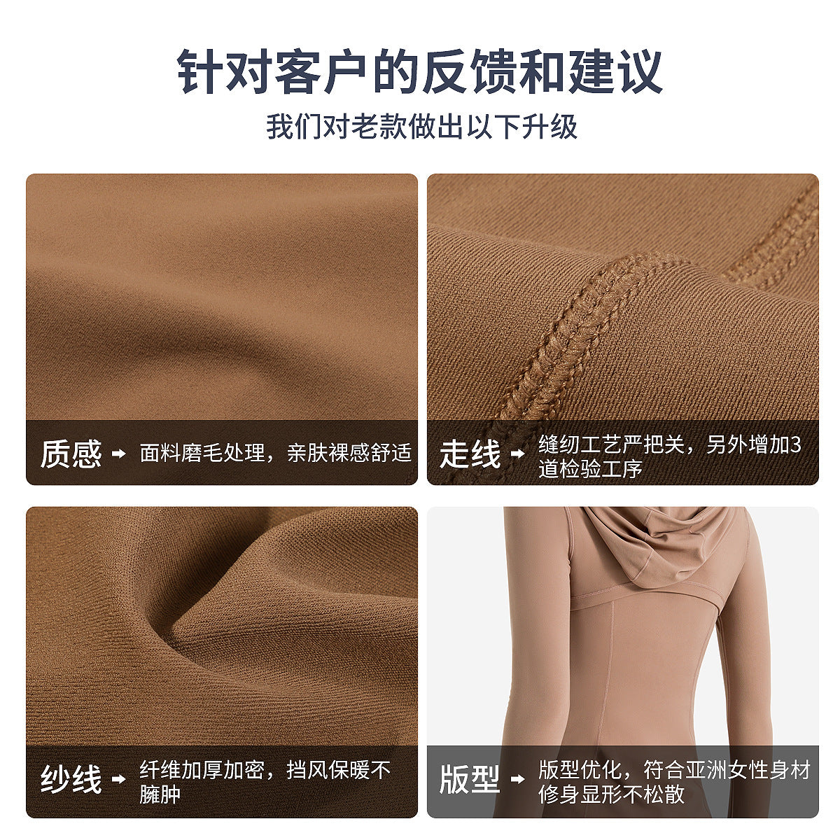 lulu运动外套女户外跑步连帽卫衣弹力透气DF瑜伽服长袖拉链上衣