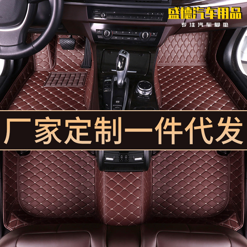 骥影特斯林双层脚垫适用于雷克萨斯ES IS LS RX NX GS CT GX LM专