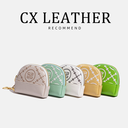 2025夏季新款小清新印花钥匙扣小巧玲笼百搭零钱包卡包女厂家直销