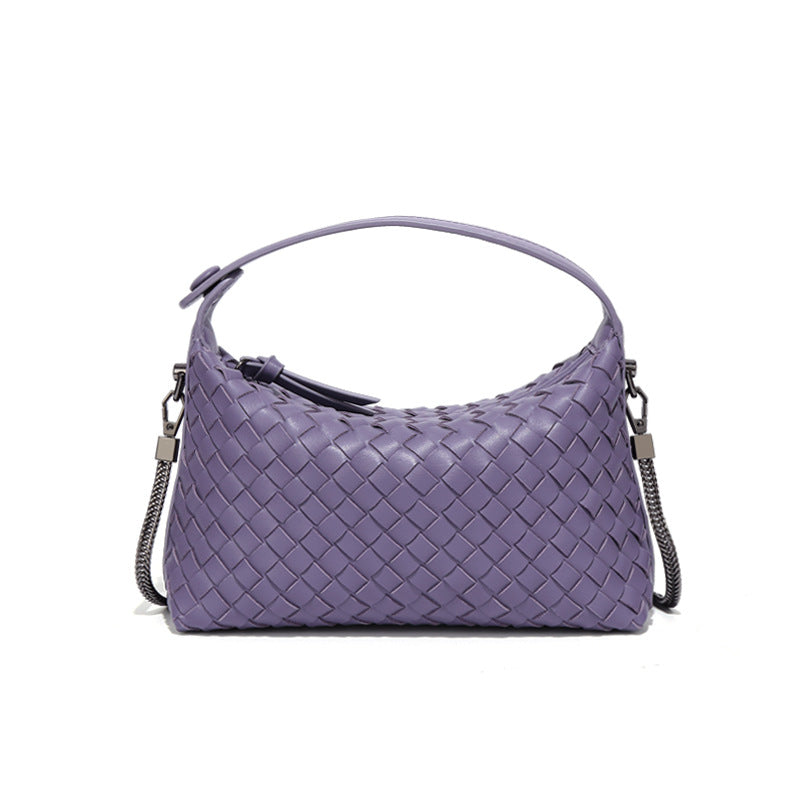 外贸批发手工编织女包清新甜美手提饭盒包时尚潮流百搭单肩斜挎包