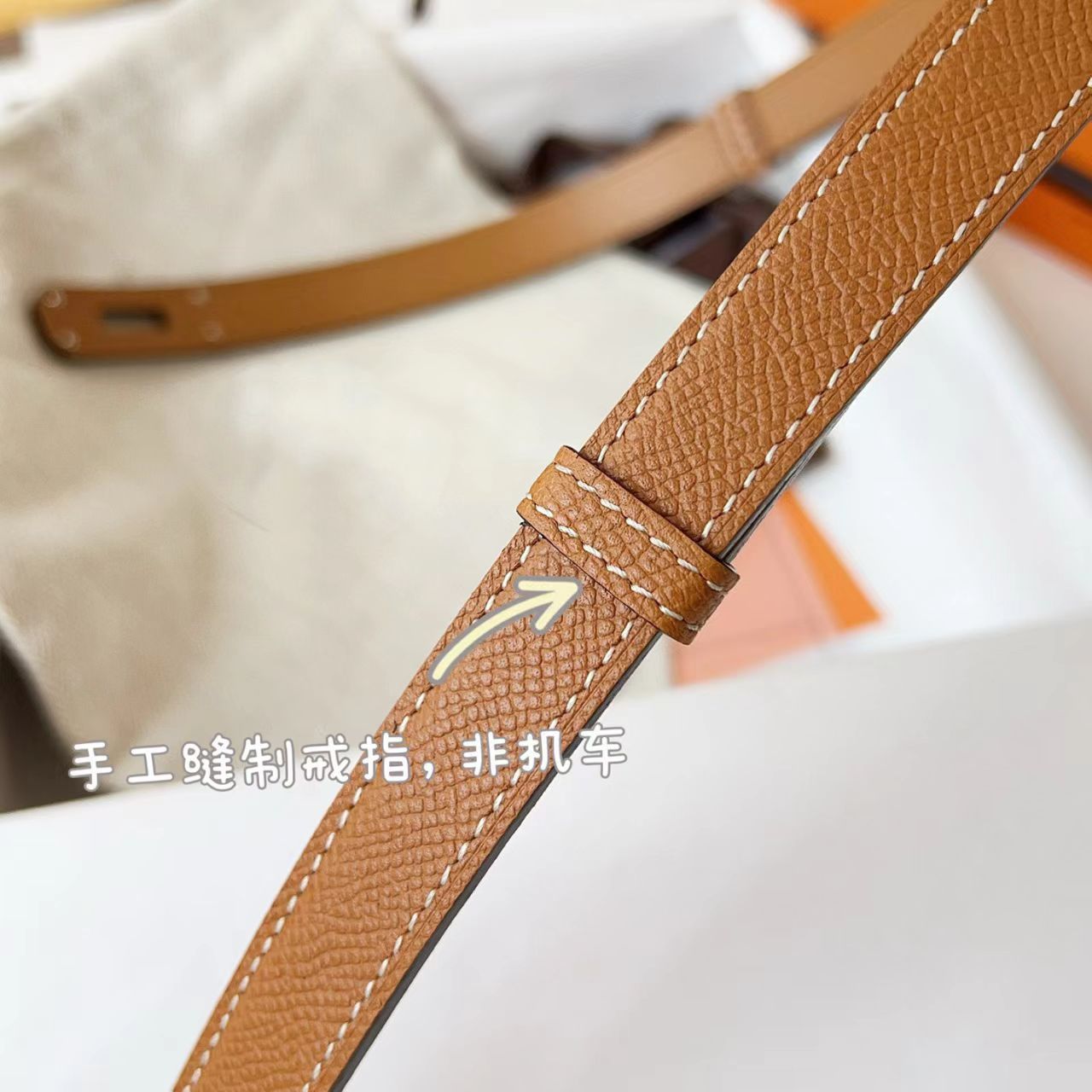 手工缝线Kelly真皮细腰带锁扣可调节时尚百搭配西装连衣裙装饰