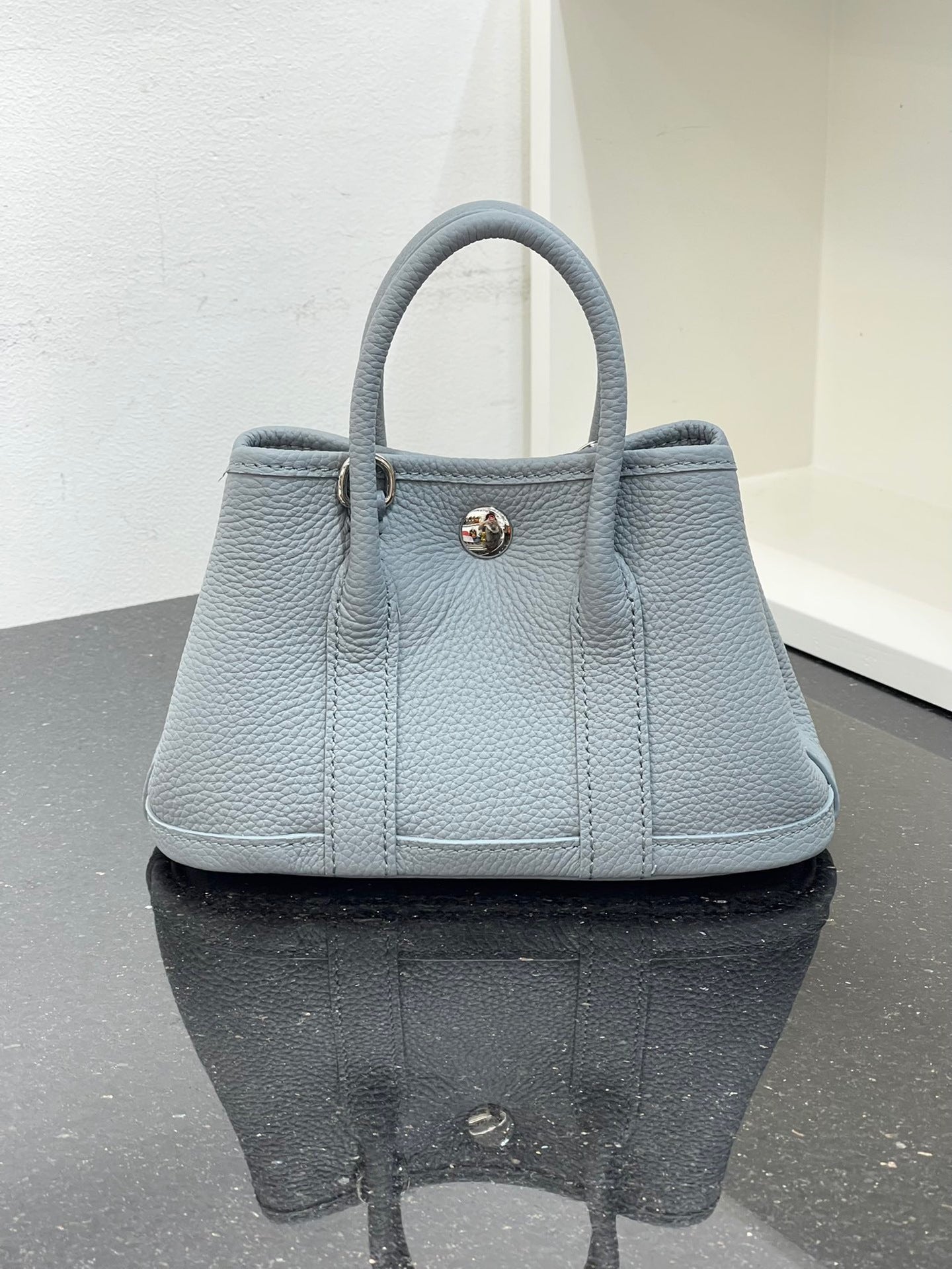 2024年新款潮迷你花园包小包包女真皮头层牛皮荔枝纹斜挎包手提包