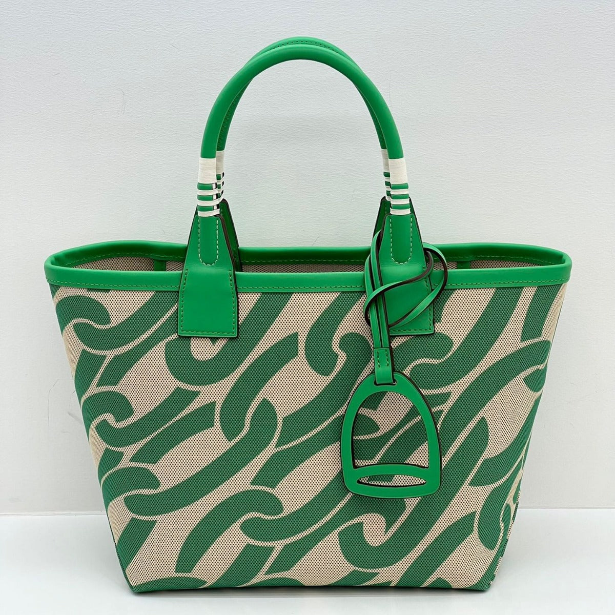 女包高级时尚百搭腋下托特包手工编织牛皮拼帆布撞色手提菜篮子包