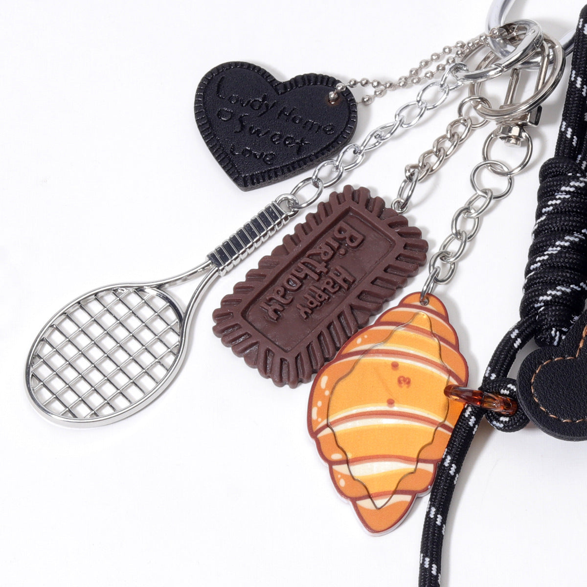 饰品工厂量大价优PU欢乐跳舞公仔爱心包挂包包挂件挂饰钥匙扣挂