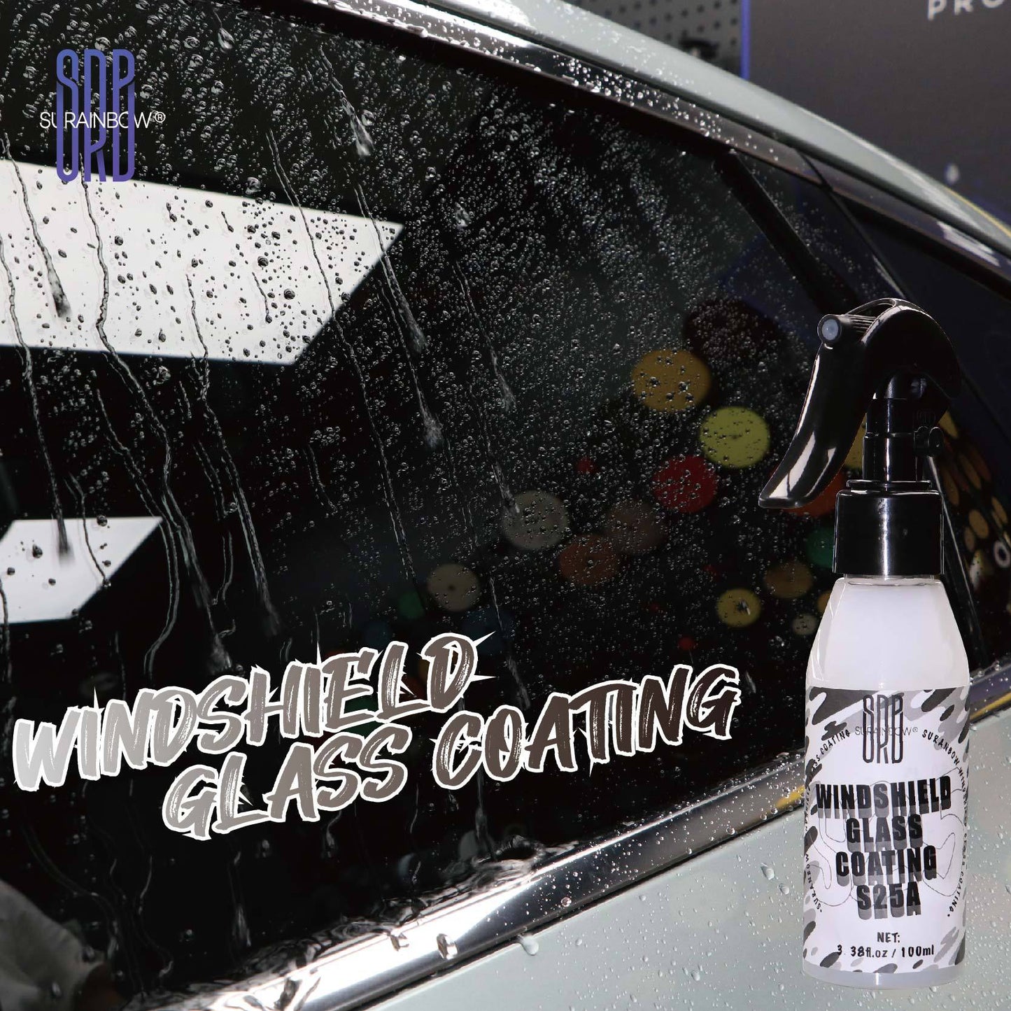 跨境热销汽车玻璃镀晶镀膜剂挡风玻璃驱水剂后视镜车窗玻璃镀膜蜡