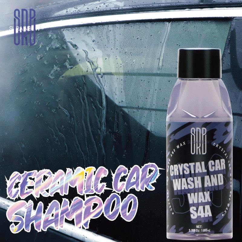 跨境专供水激活洗车液水蜡汽车专用镀晶驱水上光镀膜剂洗车精华素