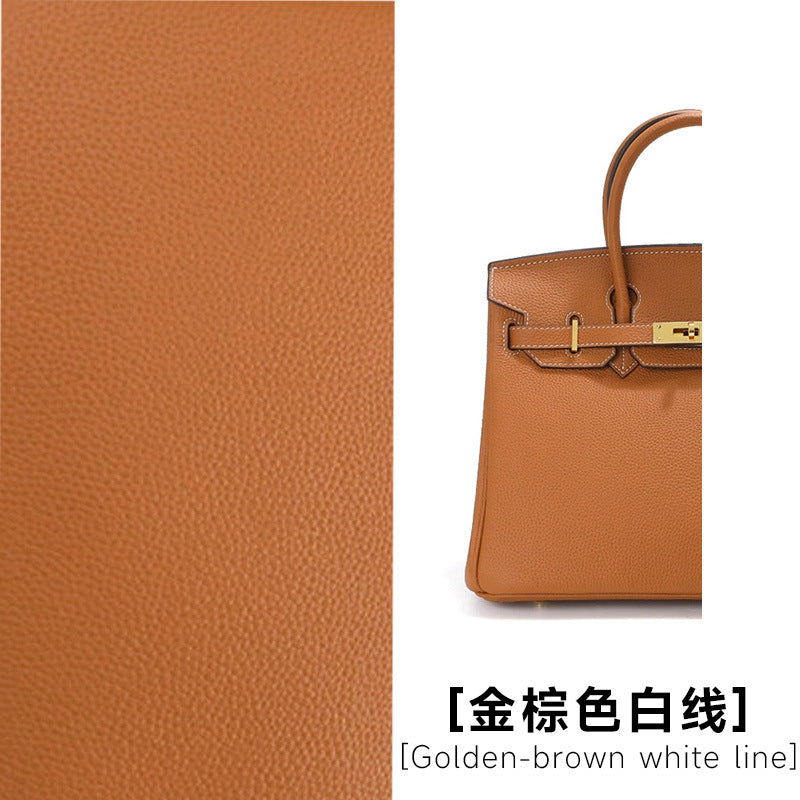 头层牛皮铂金包真皮女包大容量凯丽手提包女高级感通勤单肩斜挎包