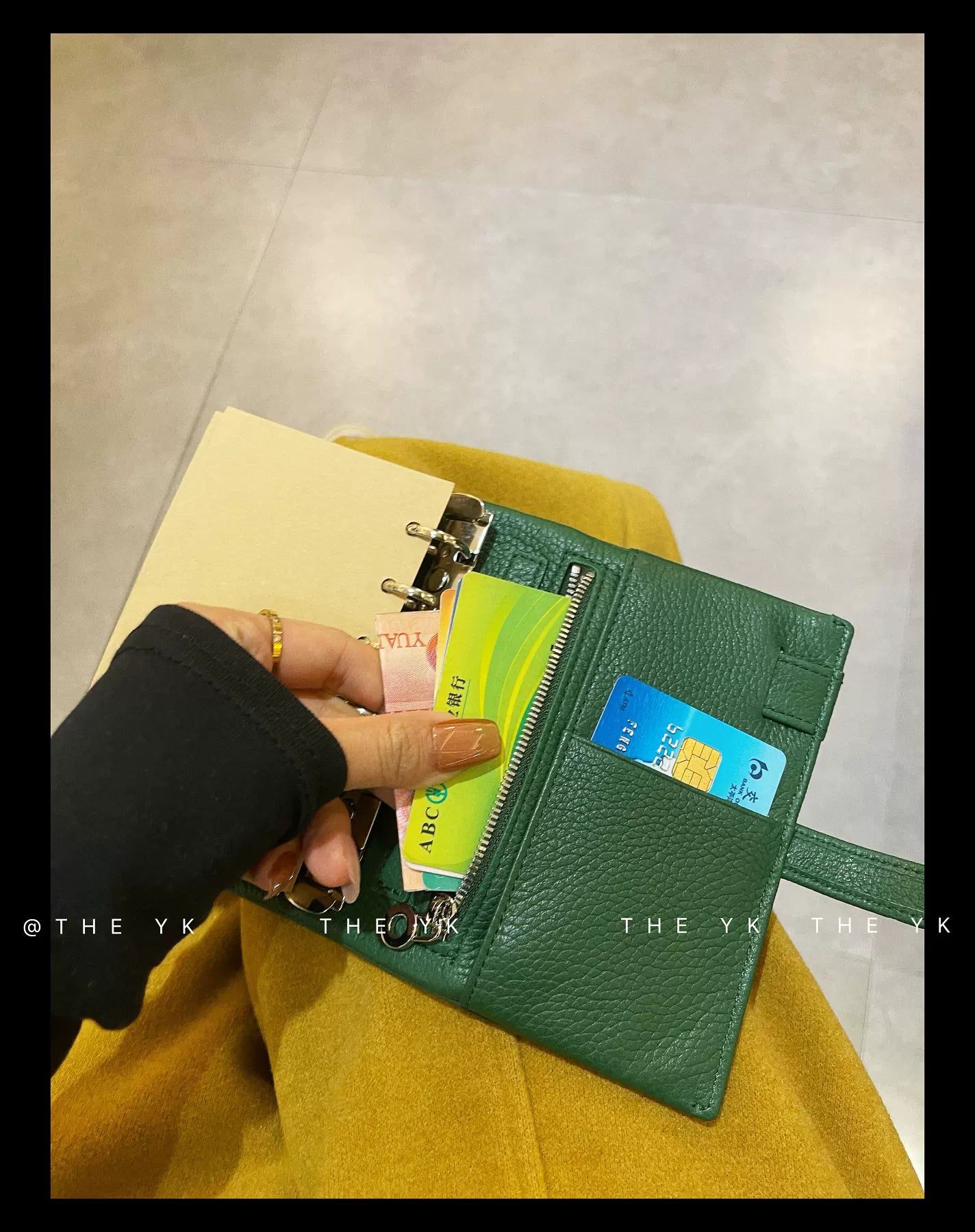 真皮手帐本M5A7日记本抽带商务活页夹笔记本随身旅行记事本卡收纳
