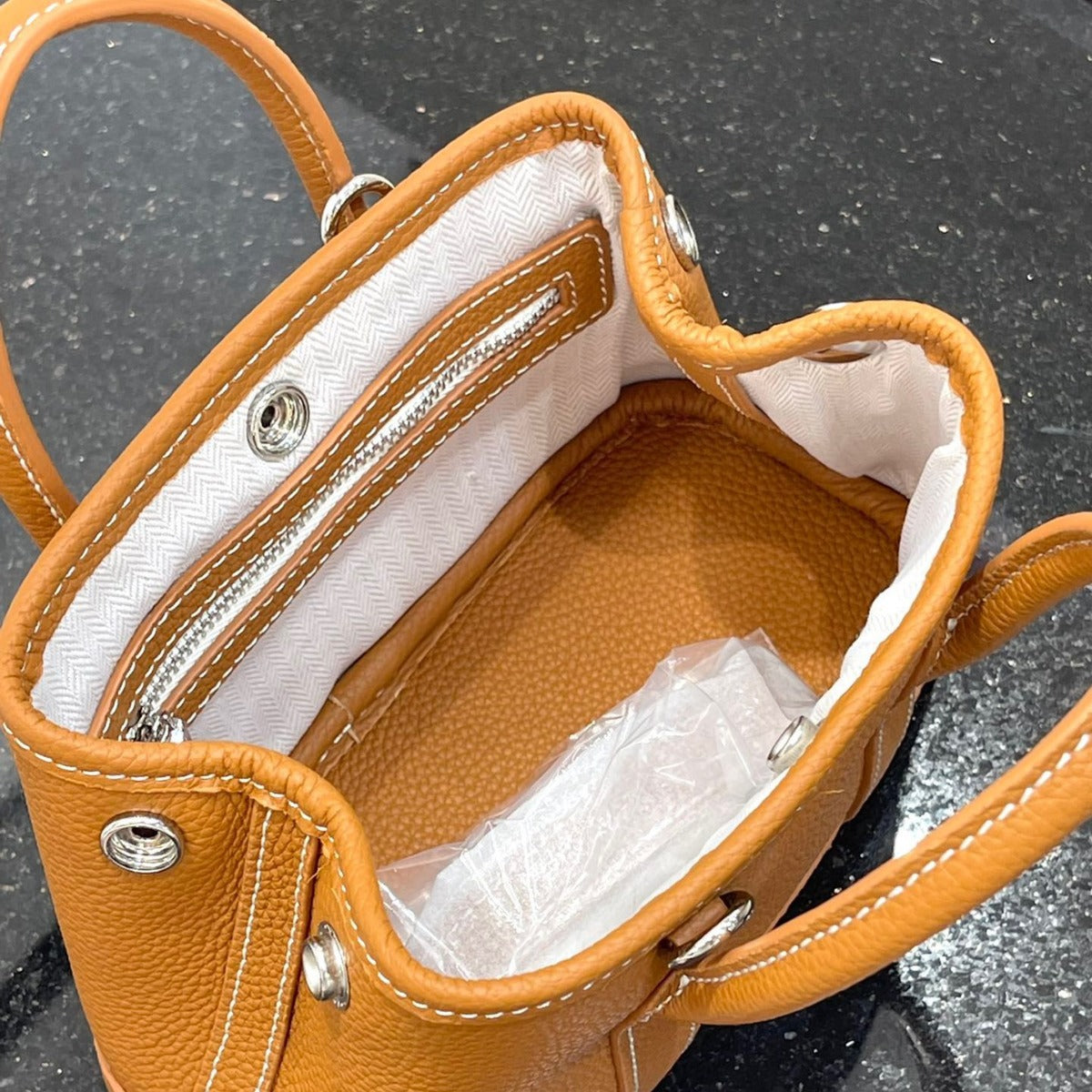 2024年新款潮迷你花园包小包包女真皮头层牛皮荔枝纹斜挎包手提包