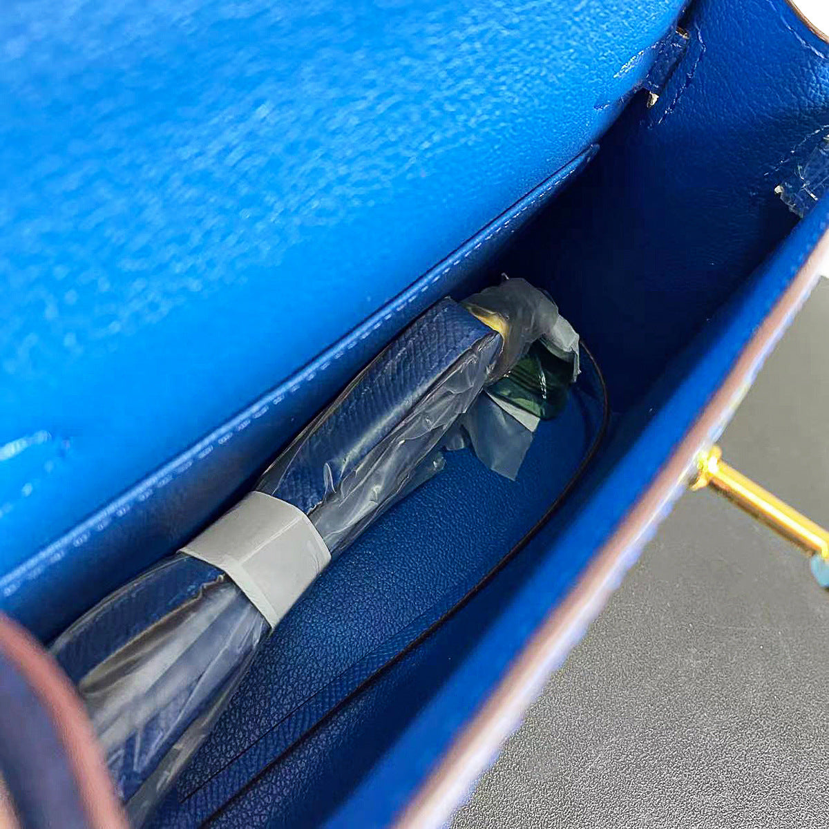 高级感2023新款二代凯莉包真皮女包手提包单肩斜挎潮爆头层