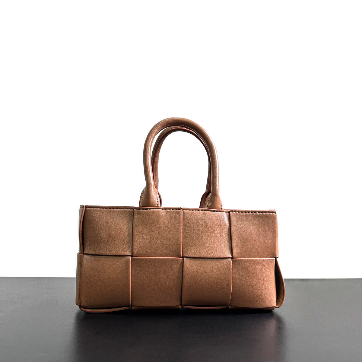 2023新款原创小众托特包大容量女包真皮编织手提包简约通勤质感包