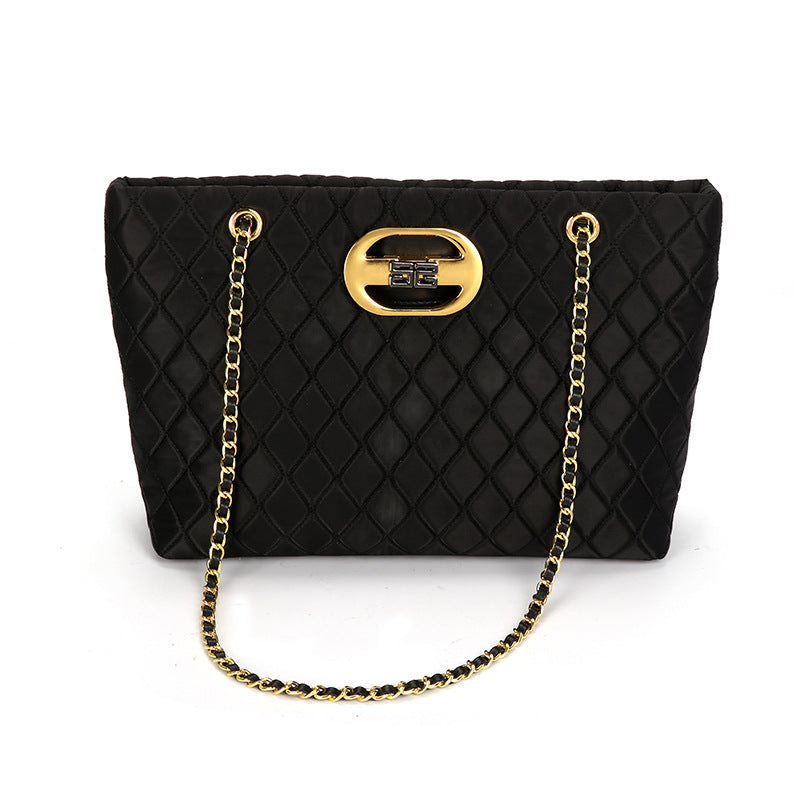 女士包包女高级感单肩包菱格休闲轻奢大容量腋下包时尚小众斜挎包