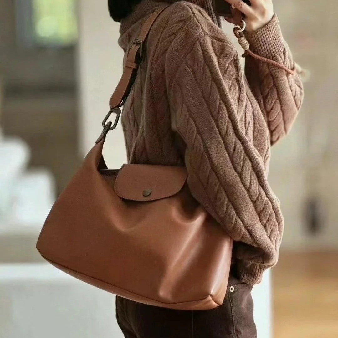 镶hobo松弛慵懒感拉满潮ins单肩包男女通用腋下托特女包一件代发