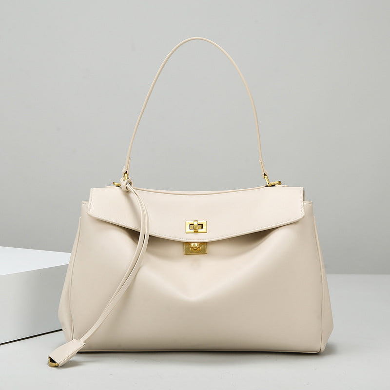 B家包包女新款rodeo包单肩包大容量通勤手提包高级感时尚托特包女