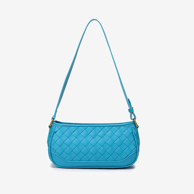 包包女2025新款潮编织腋下法棍包单肩包女士手提包手拎包批发外贸