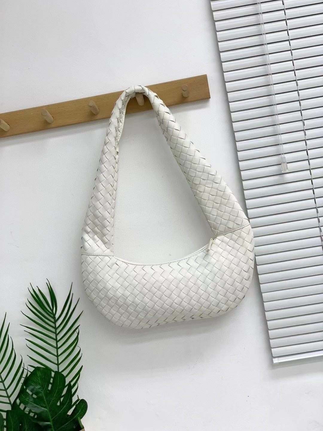 新款编织真皮羊皮和尚包化缘包托特包单肩手提女包大容量购物袋