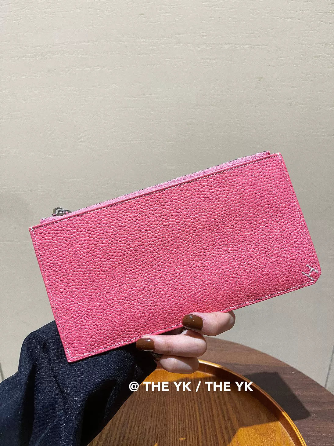 刺绣h钱包长款手机包护照包两折多卡位皮夹证件机票零钱收纳钱夹