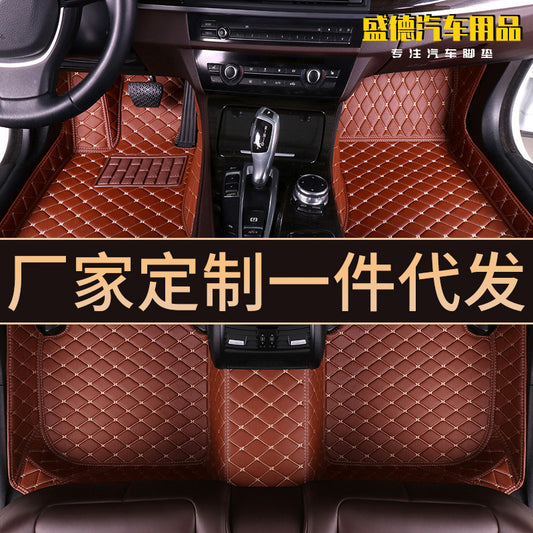 骥影汽车脚垫源头厂家直供一件代发跨境电商批发零售外贸制作定货