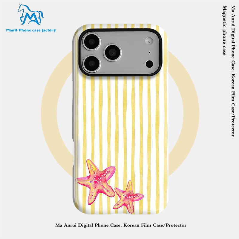 亚马逊跨境个性条纹菲林二合一适用苹果17promax手机壳iPhone1615
