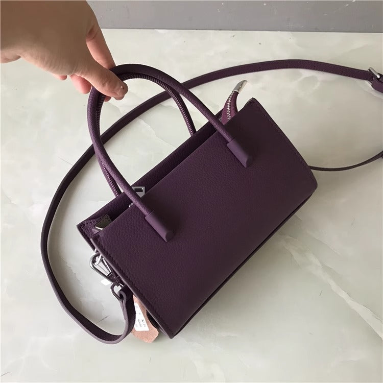 头层togo牛皮新款手提小包小众百搭单肩斜挎女包直播一件代发批发