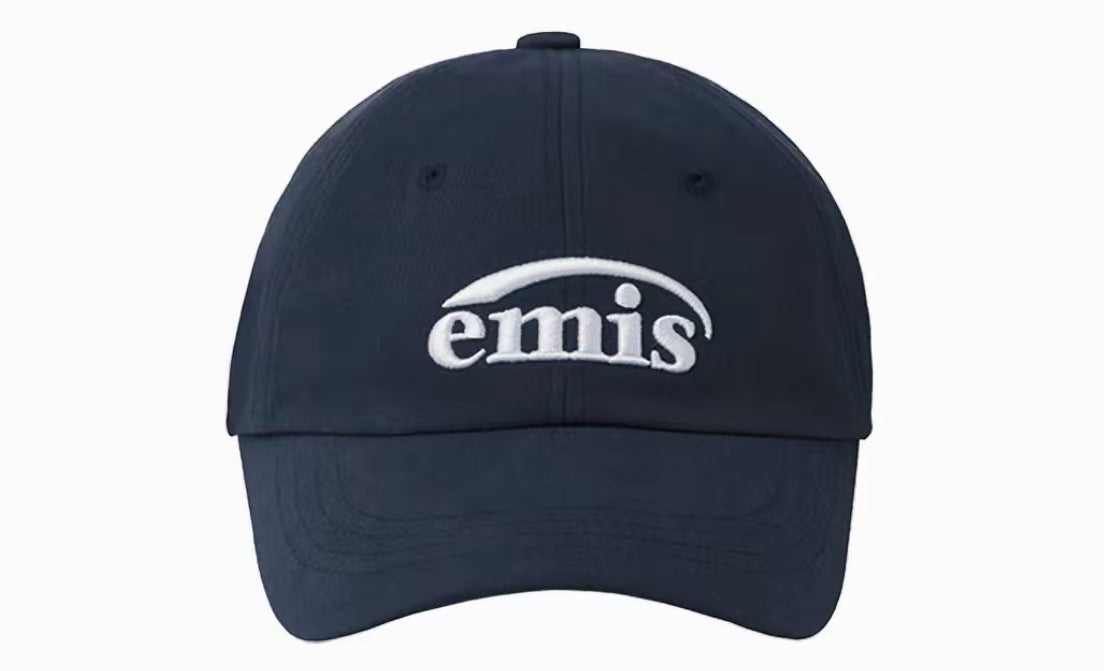 emis春秋百搭男女同款棒球帽韩版鸭舌帽刺绣棒球帽