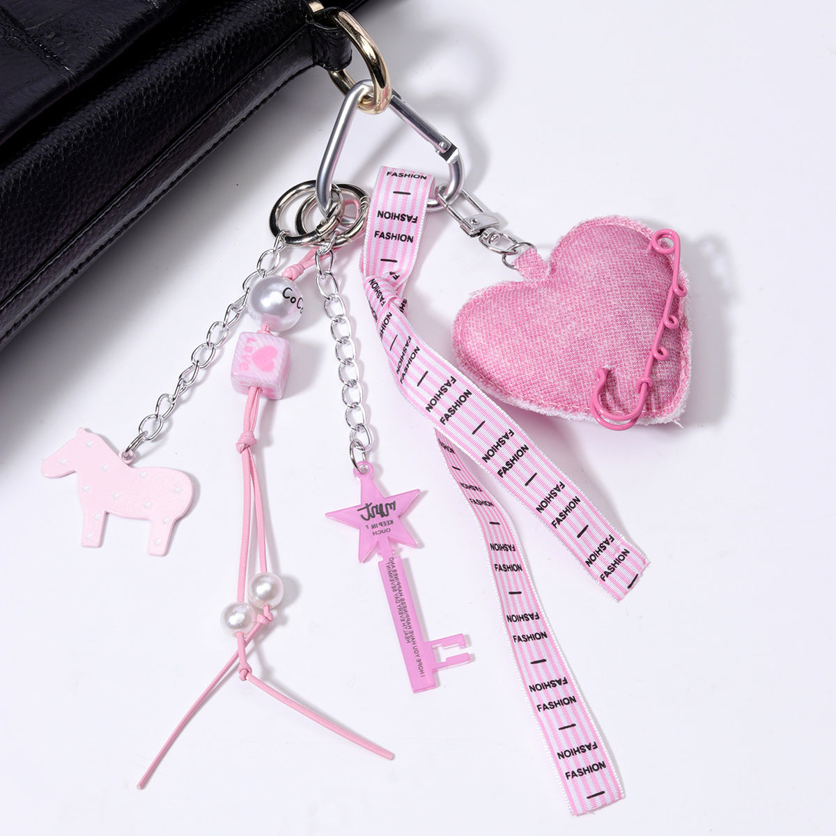 公主风小清新挂件包挂钥匙扣吊饰饰品批发简约厂货现货跨境专供