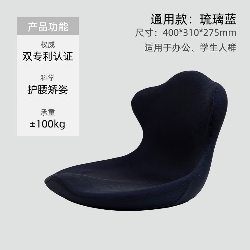 人体工学护腰坐垫学生矫正坐姿椅办公室腰靠坐姿久坐不累神器腰托