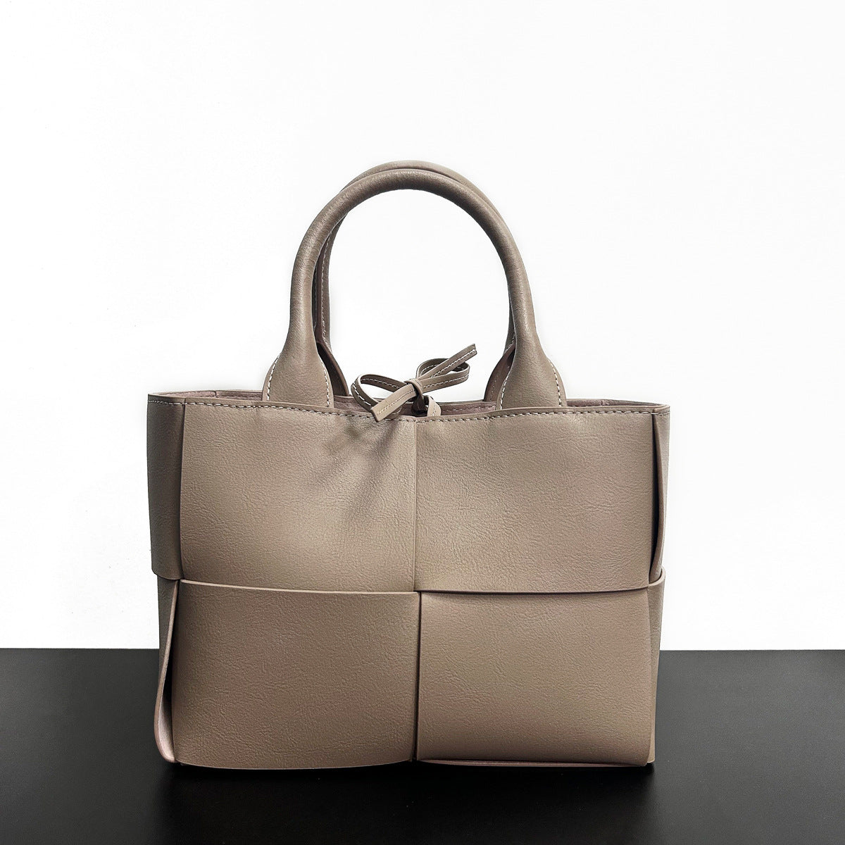 2023新款包包秋冬质感大包编织托特包女真皮大容量手提单肩斜挎包