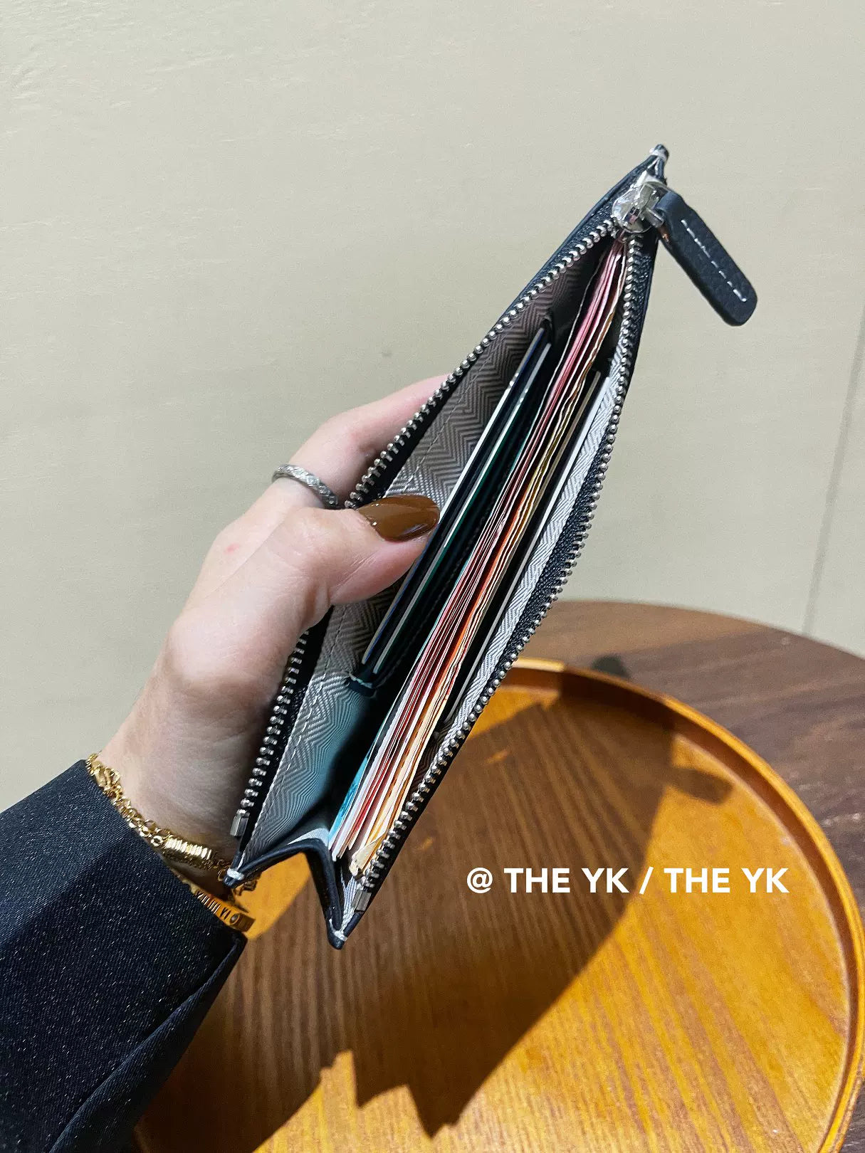 刺绣h钱包长款手机包护照包两折多卡位皮夹证件机票零钱收纳钱夹
