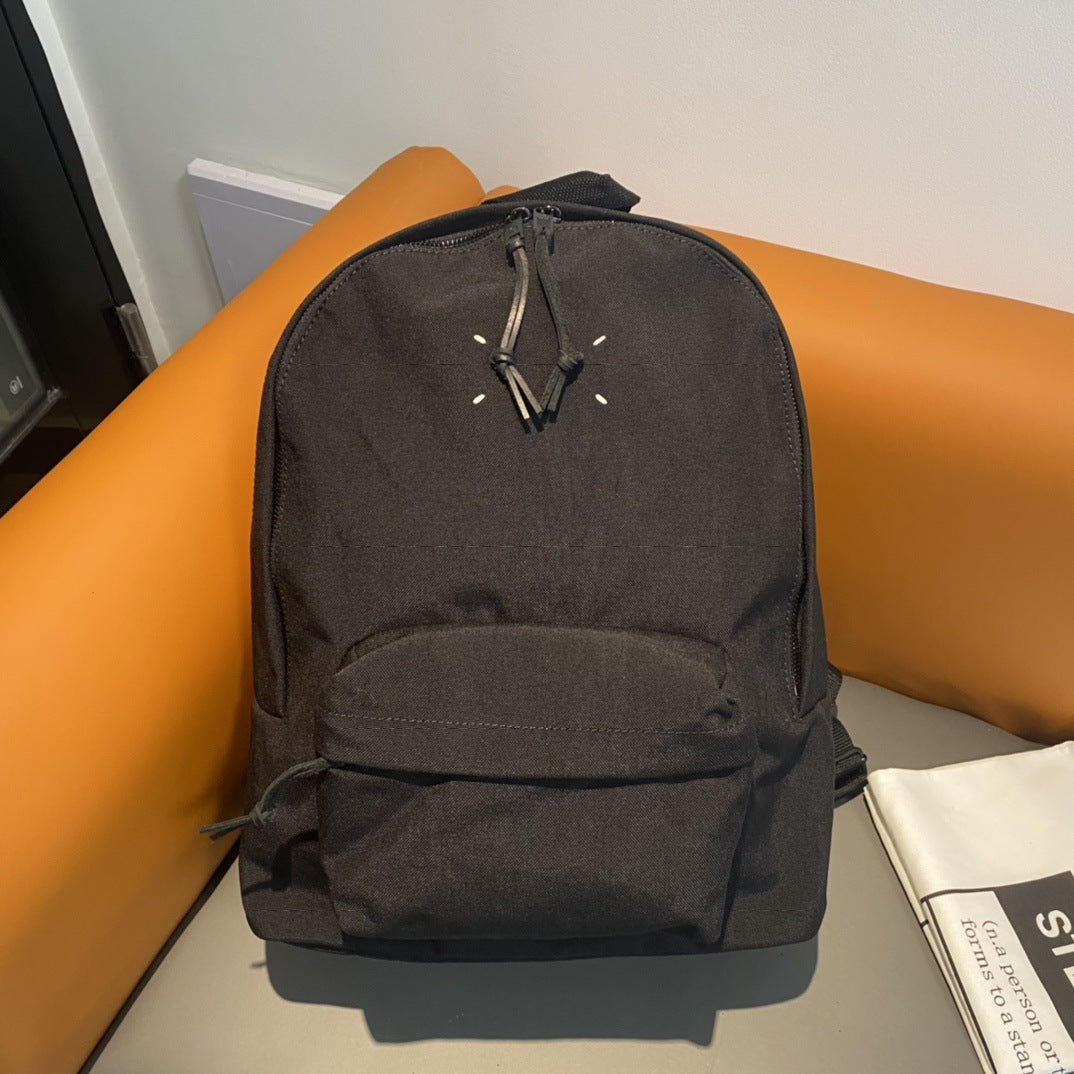 马吉la帆布双肩包轻便大容量多功能5AC电脑书包MM6跨境一件代发