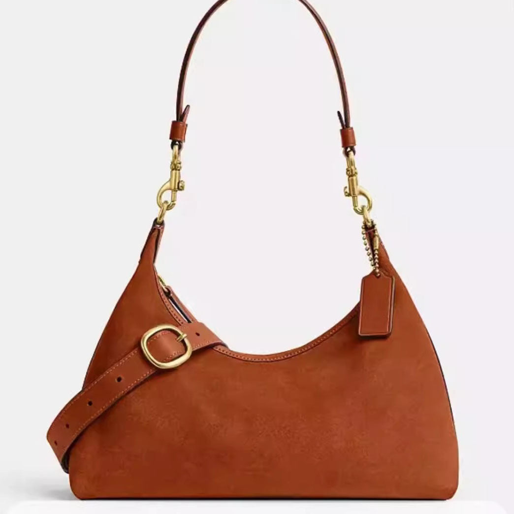 Juliet半月腋下单肩斜挎包女Hobo简约时尚百搭通勤慵懒随意辣妹包