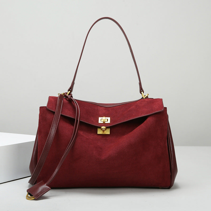 B家包包女新款rodeo包单肩包大容量通勤手提包高级感时尚托特包女