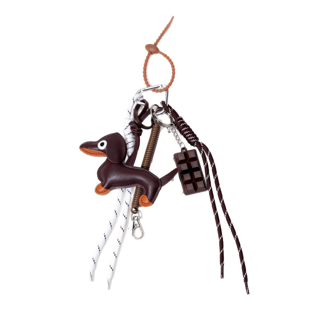 量大价优跨境热销腊肠狗棒球巧克力亚克力挂牌包包挂件挂饰钥匙扣