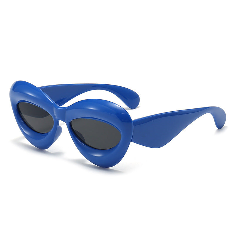 欧美跨境太阳镜女2024年时尚潮流百搭显脸小墨镜高级感sunglasses