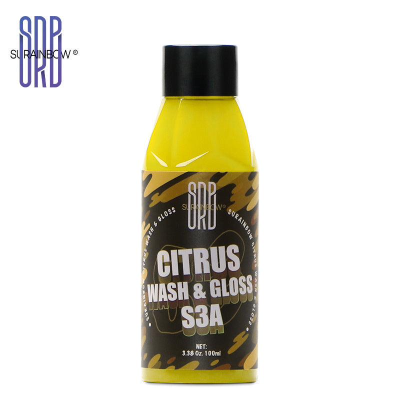 跨境专供PA浓缩柑橘洗车液水蜡白色泡沫清洁上光高泡去污清洁专用