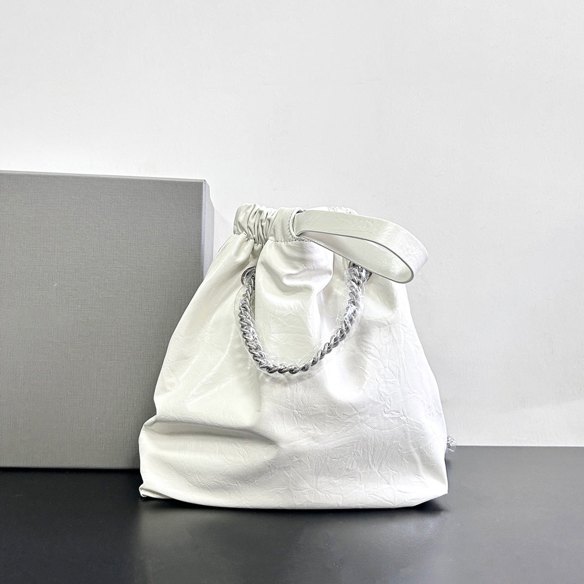 特价清仓不退换真皮包包女简约时尚单肩新品撞色简约百搭轻便