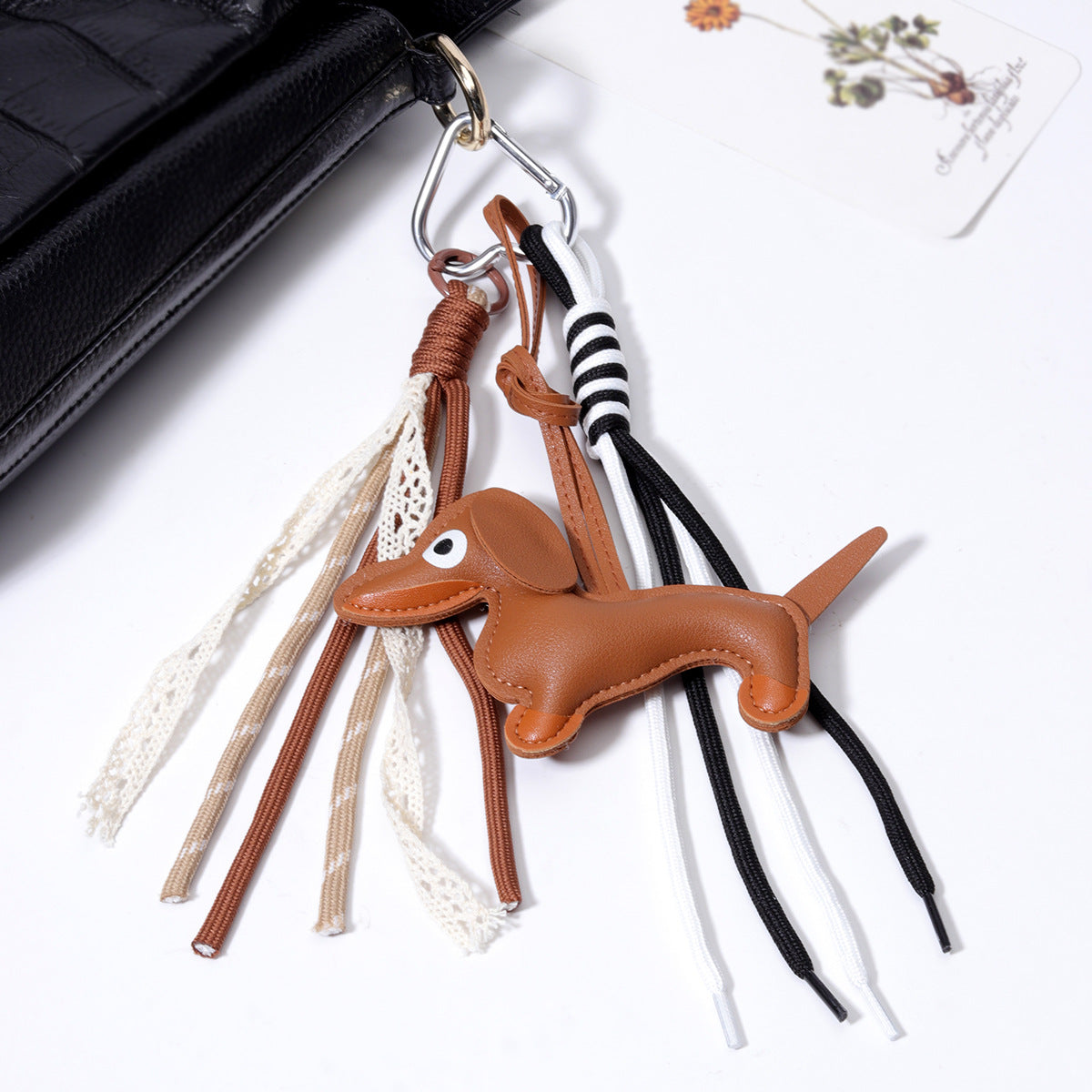 源头工厂PU皮流苏挂件合金挂件包挂吊饰钥匙扣批发厂货现货直供